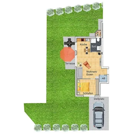 Gesamte In Burhave Mit Eigener Terrasse Apartment