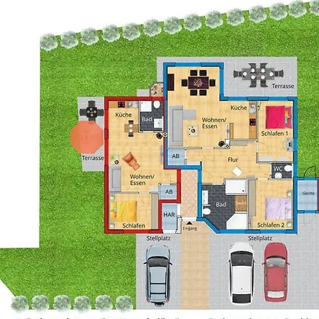 Appartamento Gesamte In Burhave Mit Eigener Terrasse